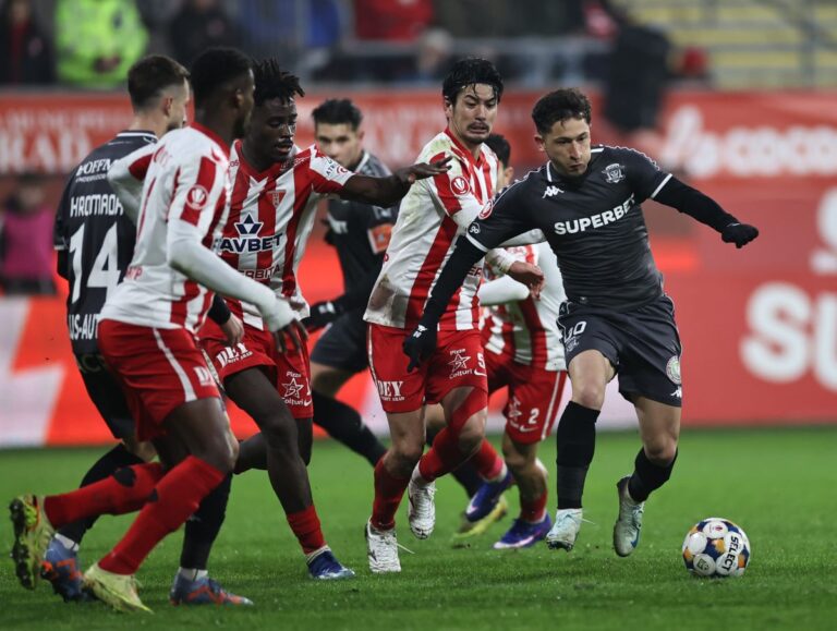 UTA – Rapid 1-2: Bolgado decide pe final, într-un meci cu debutul lui Moruțan și un penalty contestat